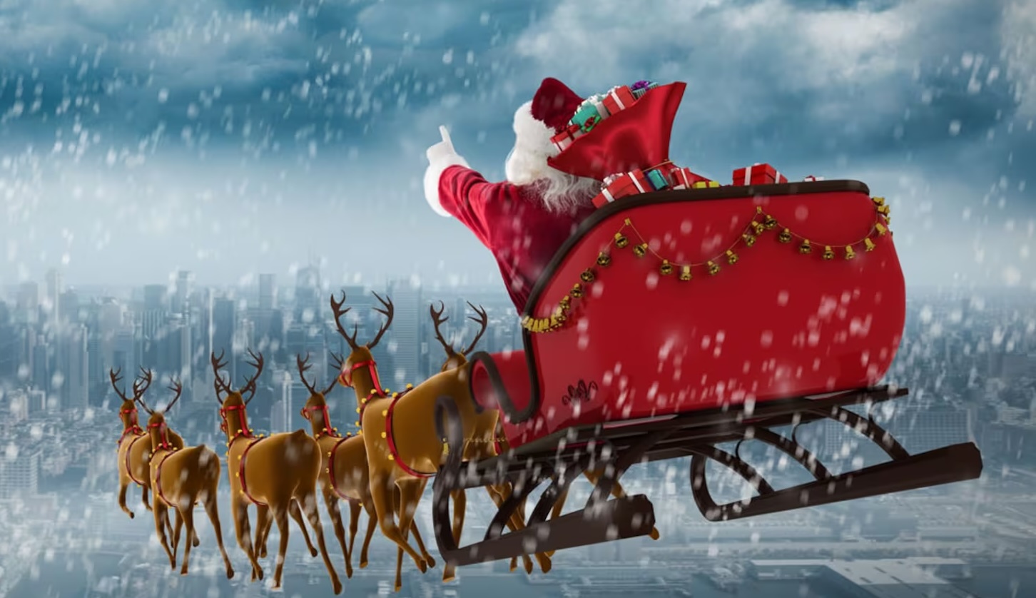 ¿En dónde esta Santa Claus? Conoce el recorrido que hará esta Navidad 