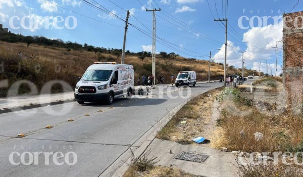 Menor fallece en accidente de motocicleta en la zona de Las Joyas, León