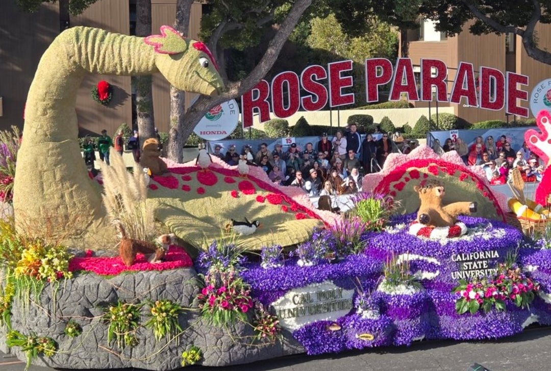 Así fue el Desfile de las Rosas 2025 en Pasadena 