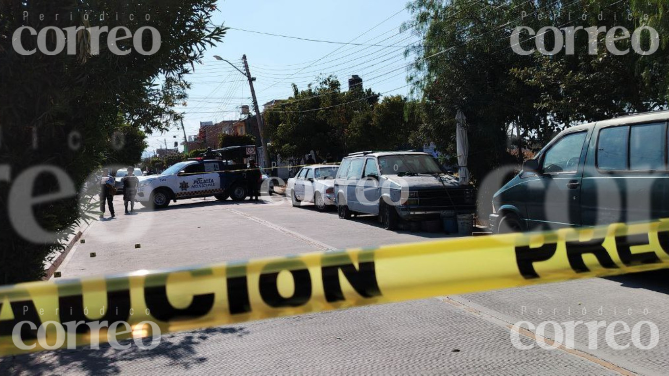 Joven es lesionado por arma de fuego en la Colonia Latinoamericana de Celaya 