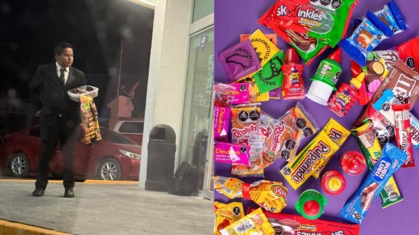 Vendedor de dulces en Ciudad Victoria impacta a las redes sociales 