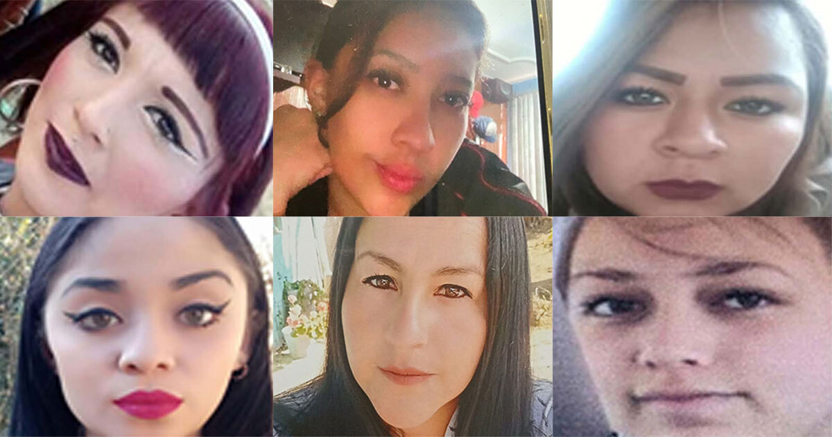 Buscan a Diana, Alondra, Mairela, Guadalupe, Lilia y Zimiri, mujeres desaparecidas en Guanajuato