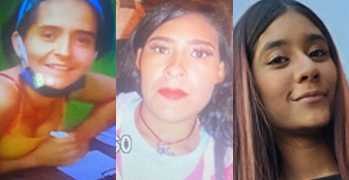 ¿Las has visto? Buscan a Patricia, Luz y Dinora, mujeres desaparecidas en Guanajuato