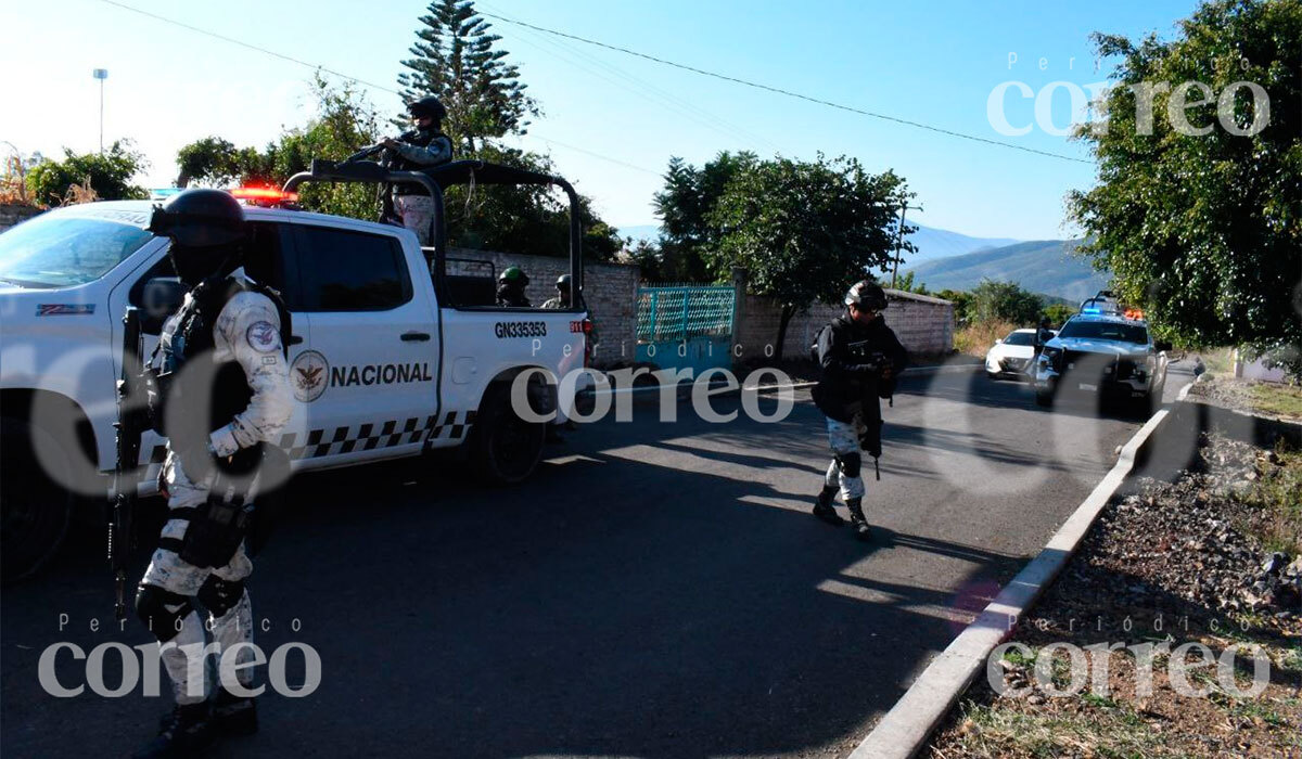 Enfrentamiento en Buenavista de la Libertad, en Yuriria deja 3 FSPE heridos y 8 civiles muertos