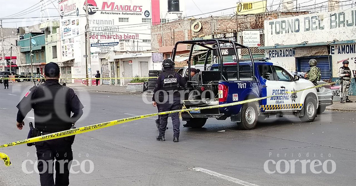 Balacera en el barrio de San Juan deja un hombre muerto en Celaya