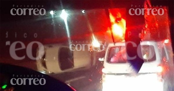 Lluvia y tráfico causan dos accidentes en la carretera Silao-Irapuato