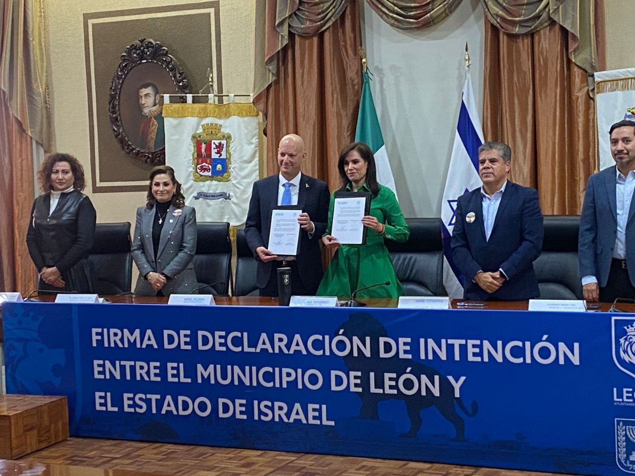 León y la embajada de Israel acuerdan colaboración en seguridad, economía y agua