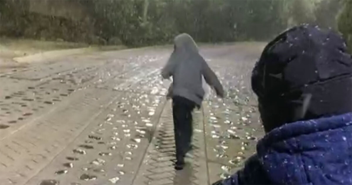 ¡Llegó la nieve! Nevadas y bajas temperaturas sorprenden en Xichú, Atarjea y San Luis de la Paz 