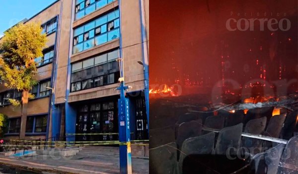 UG buscará nuevo edificio para prepa oficial de León; reparaciones por incendio iniciarán después de abril