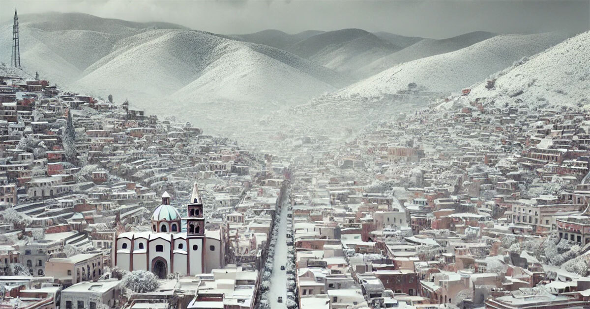 Estas son las zonas donde más ha caído nieve en el estado de Guanajuato