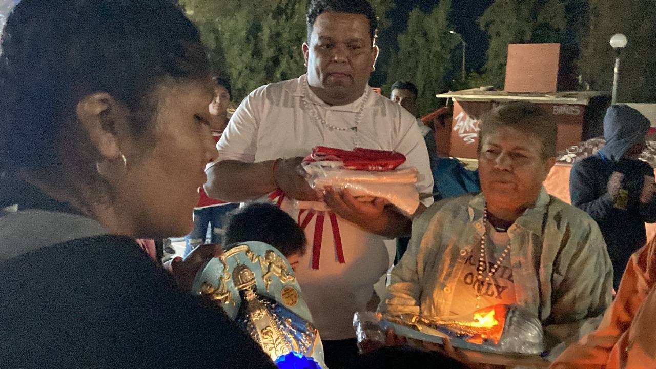 Familias de Silao y San Miguel de Allende acompañan a  peregrinos en su ruta a San Juan de los Lagos