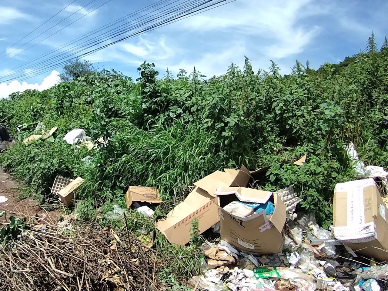 Basura fuera de control en La Tinaja: Habitantes de Salamanca piden solución 