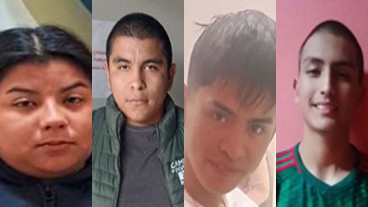 Buscan a María, Luis, Juan y Christian, menores desaparecidos en Guanajuato