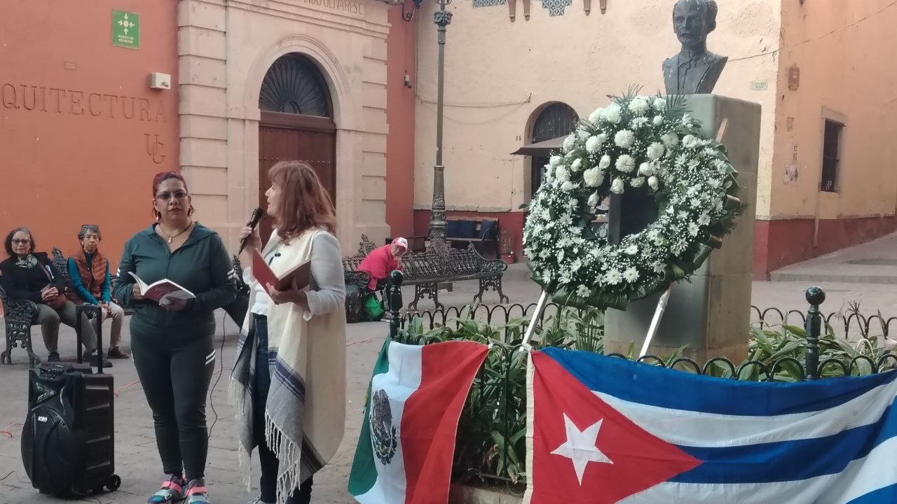 Homenajean a José Martí en Guanajuato capital ¿quién fue y cuál es su importancia?