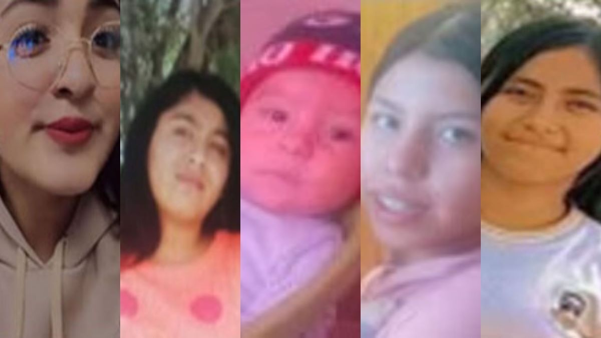 Buscan a un bebé, Nayhomi, Lindsaey, Yatziri y Mariana, menores desaparecidas en Guanajuato