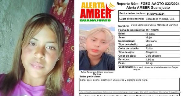 ¿La has visto? Dulce Esmeralda lleva un año desaparecida en Silao; familia suplica por ayuda  