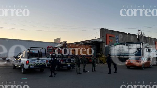 Ataque armado en la Central de Abastos de León deja a dos hombres heridos